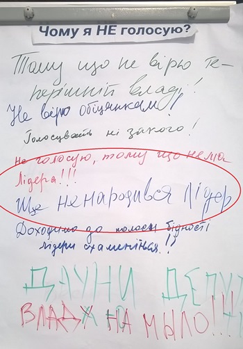 Крик о необходимости новых лидеров и реальных перемен в Украине