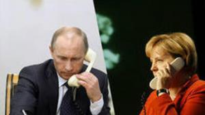 Меркель и Путин провели телефонный разговор 