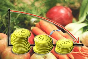 Плодовоощная корзина в Украине упала в цене на 20%